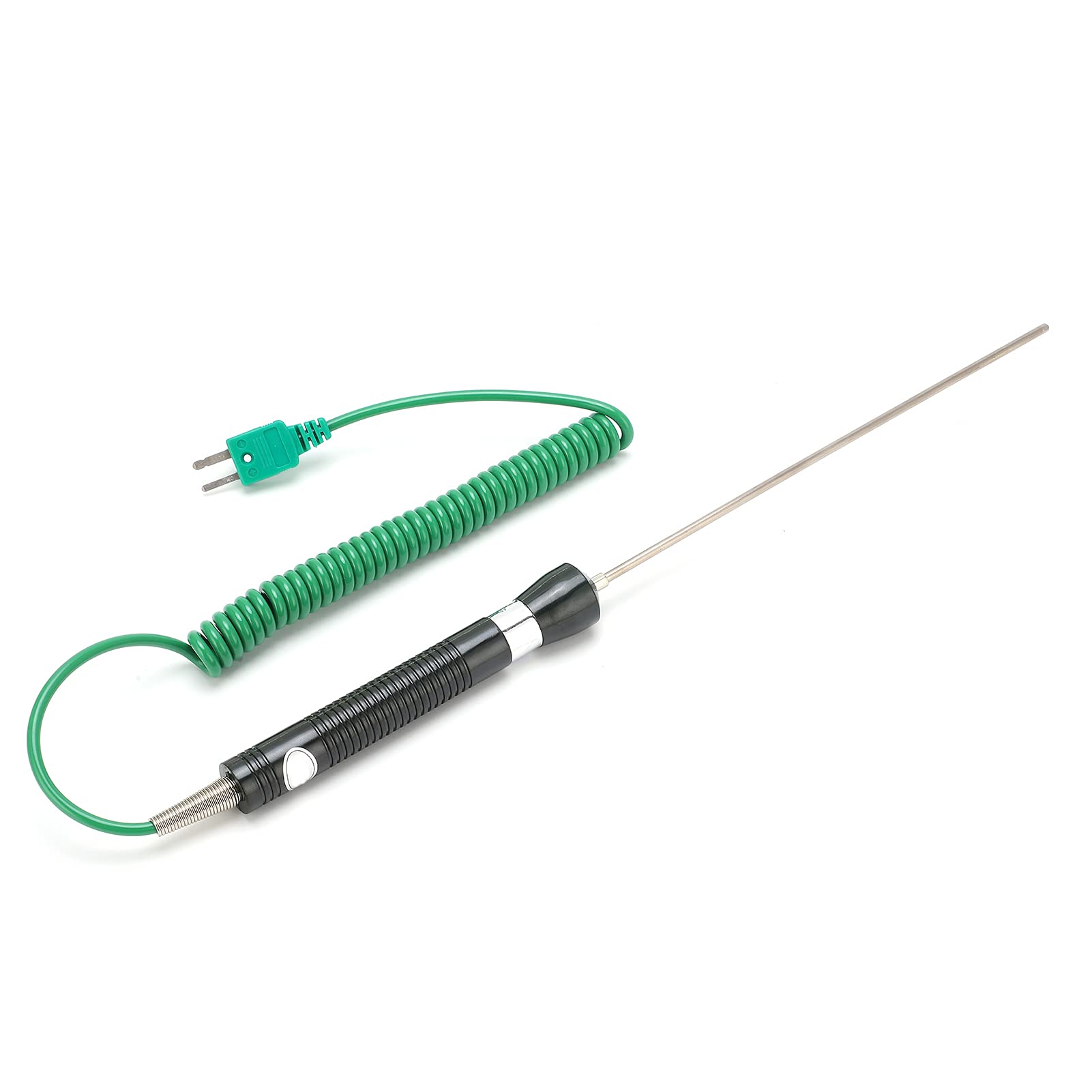 Marhynchus Sonda de Temperatura UT T03, Sensor de Temperatura de Termopar de Inmersión Tipo ABS y Hierro K, Rango de 58F a 1112F, Precisión de ±0,75% para Pruebas de Líquidos y Mediciones Generales