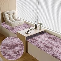 Amazon | シャギーラグ 95 x 420 cm 滑り止め加工 ラグ マット