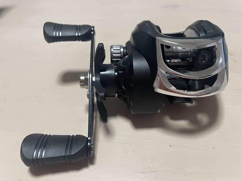 Amazon | bubulu ベイトリール 海釣り 淡水 両軸 右ハンドル シルバー