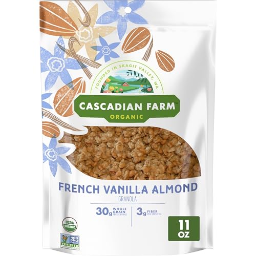 Image of Cascadian Farm Organic French Vanilla Almond Granola, 11 oz