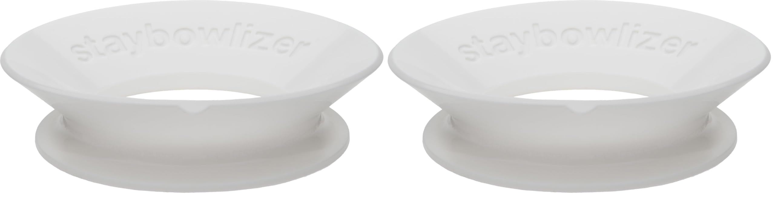 Staybowlizer Blanc Now Designs lot de 2 anneau silicone antidérapant saladier cuisine