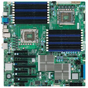 Supermicro X8DAH+-F-BfALGA1366 Xeon/ Intel 5520/ A&V&2GbE/ EATXT[o[}U[{[h oN