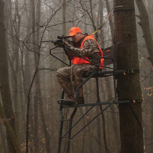 Rivers Edge One Man Ladder Stand, Lockdown Wide 1-Man