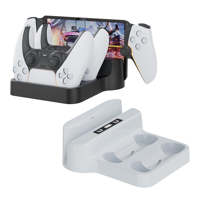 Amazon.co.jp: ZLiT PlayStationポータル充電ドック、3イン1充電ドック