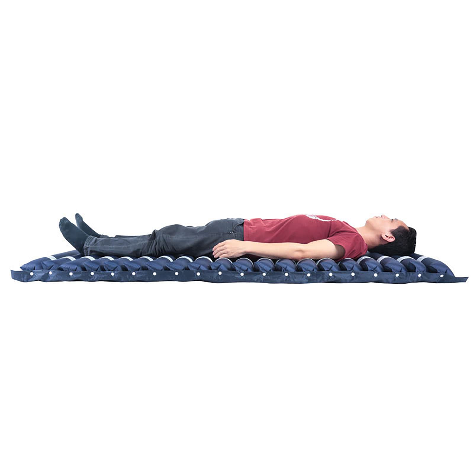 Colchón de Aire antiescaras, Impermeable, Transpirable, Suave, absorción de Impacto, Cama de Aire médica, cojín de Aire para el Cuidado del Paciente