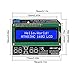 QCCAN 3pcs 1602 LCD Keypad Shield LCD1602 LCD 1602 Module Display Blue Screen for Arduino Duemilanove Robot