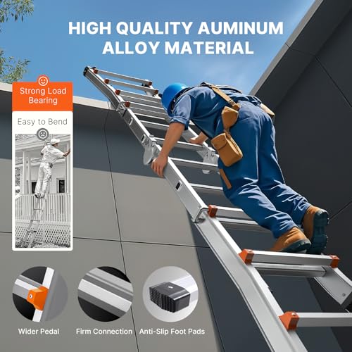 Telescoping Ladder 15.5 Ft