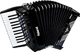 Roland V-Accordion Lite with 26 Piano Keys and Speakers, black (FR-1X-BK)