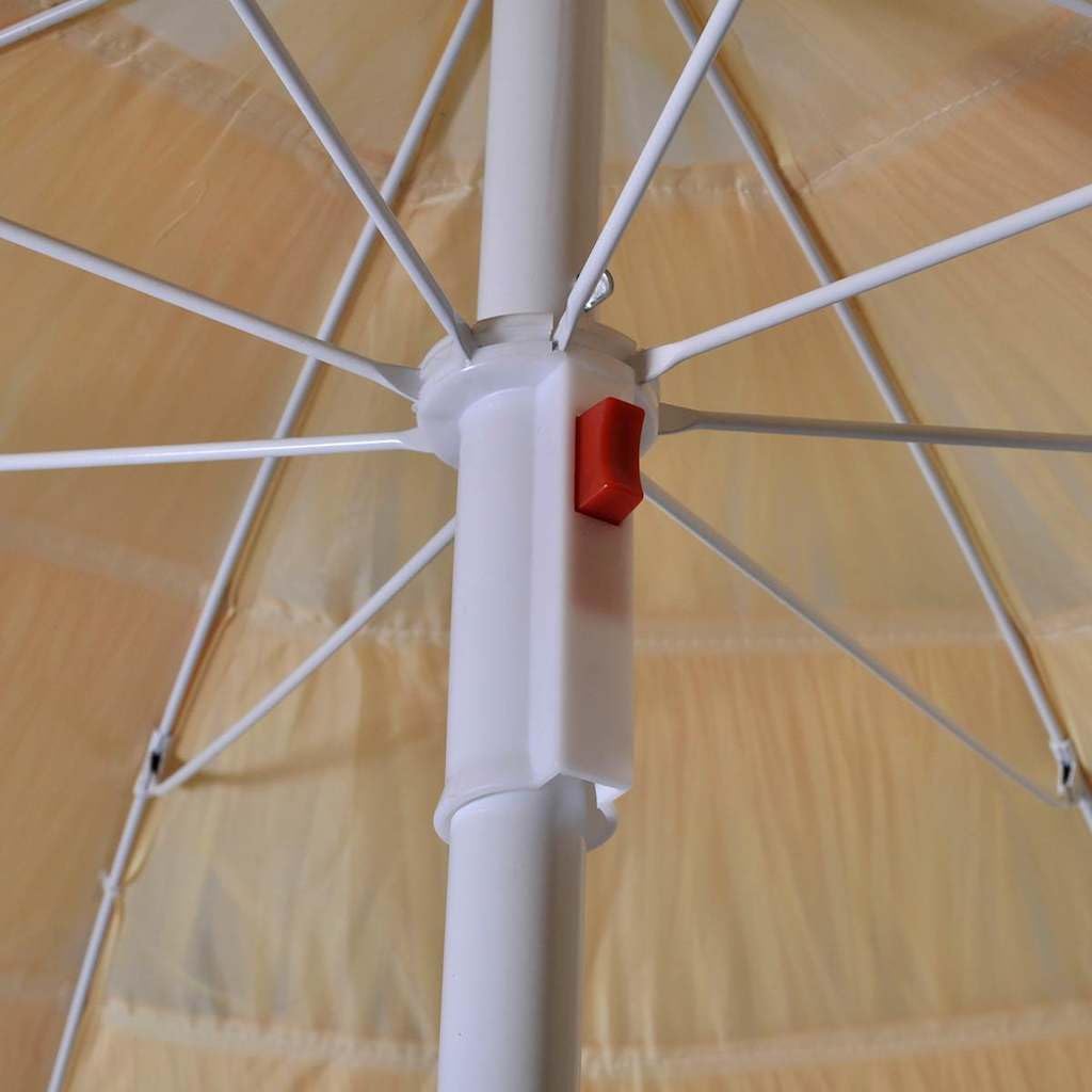 Parasol przeciwsłoneczny w stylu hawajskim, wychylny, średnica 1,8 m, odporny na działanie promieni UV, odporny na warunki atmosferyczne, wiatroszczelny, składany, składany, parasol ogrodowy