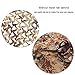 iunio Camo Netting Camouflage Netting, Camo Net Bulk Roll Camouflage Mesh Nets for Hunting Blind Deer Stand Military Party Decorations Sunshade Shooting (Desert Digital, 4.9ft*6.5ft/1.5m*2m)