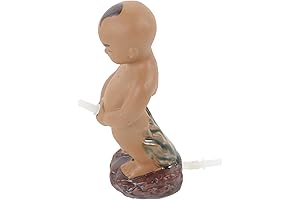 Peeing Boy Fountain - Ceramic Garden Sprinkler Artwork Decor Halloween Yard Accessory