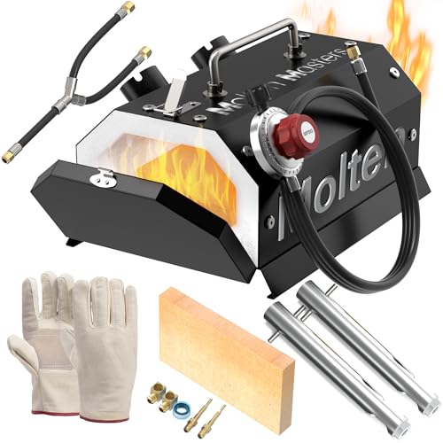 MMasters 2 Burner Propane Forge 2600°F Gas Forge...