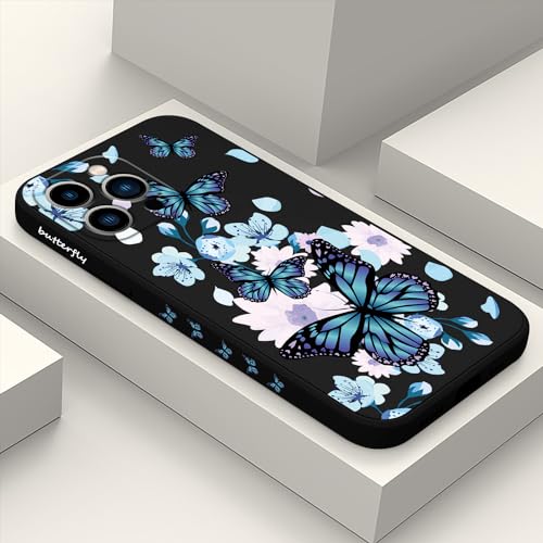 Coque iPhone 13 Pro Max motif floral tendance silicone souple