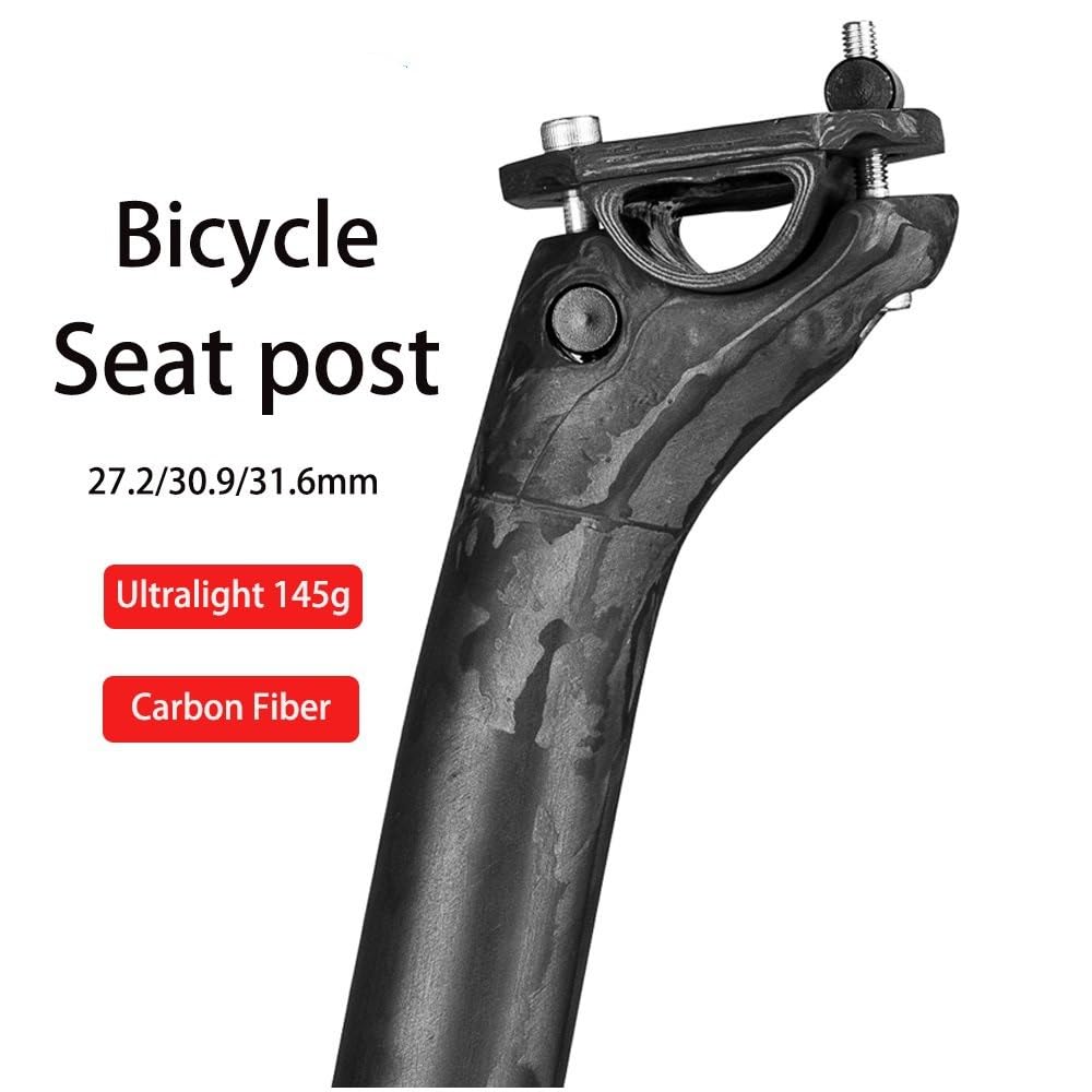 Bicicletas Tija de Sillín para Elitaone tija de sillín de Fibra de Carbono Carretera Tija de Sillín