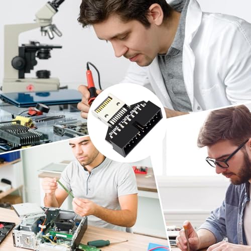 Wezalget USB 3.2 Moderkort Expansion för Speldatorer