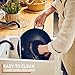 Uno Casa Cast Iron Wok Pan - 8 lb. Flat Bottom Wok with Silicone Lid - 12 Inch, 5.2 Q, Compact, Durable Induction Wok for Both Indoor and Outdoor Cooking