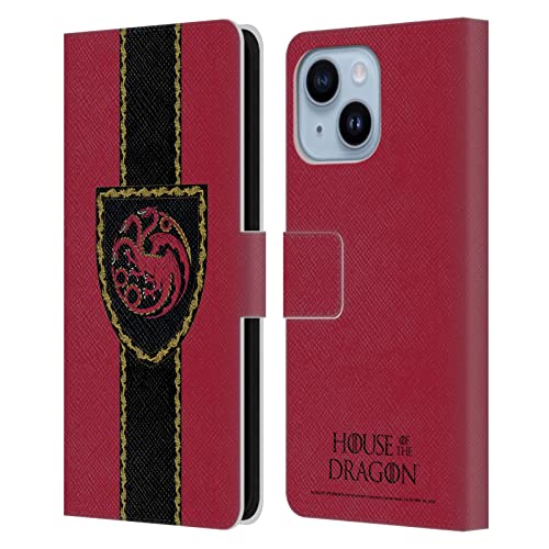 Étui cuir House of The Dragon pour iPhone 14 Plus protection chic en voyage