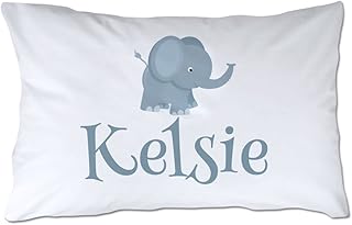 Pattern Pop Personalized Toddler Size Elephant Pillowcase with Pillow Included