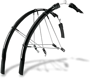 SKS GERMANY Radschutz RACEBLADE Long Steckradschützer, Silber, M