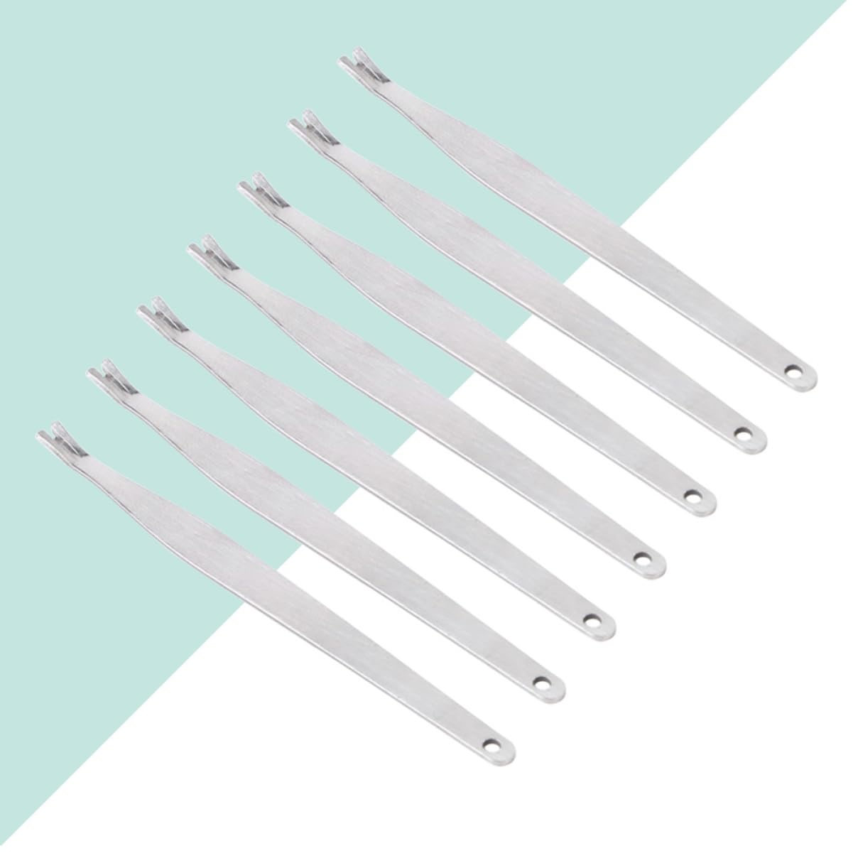 Gogogmee Tools Set 40pcs Stainless Steel Nail Cuticle Forks Dead Skin Nail Tools for
