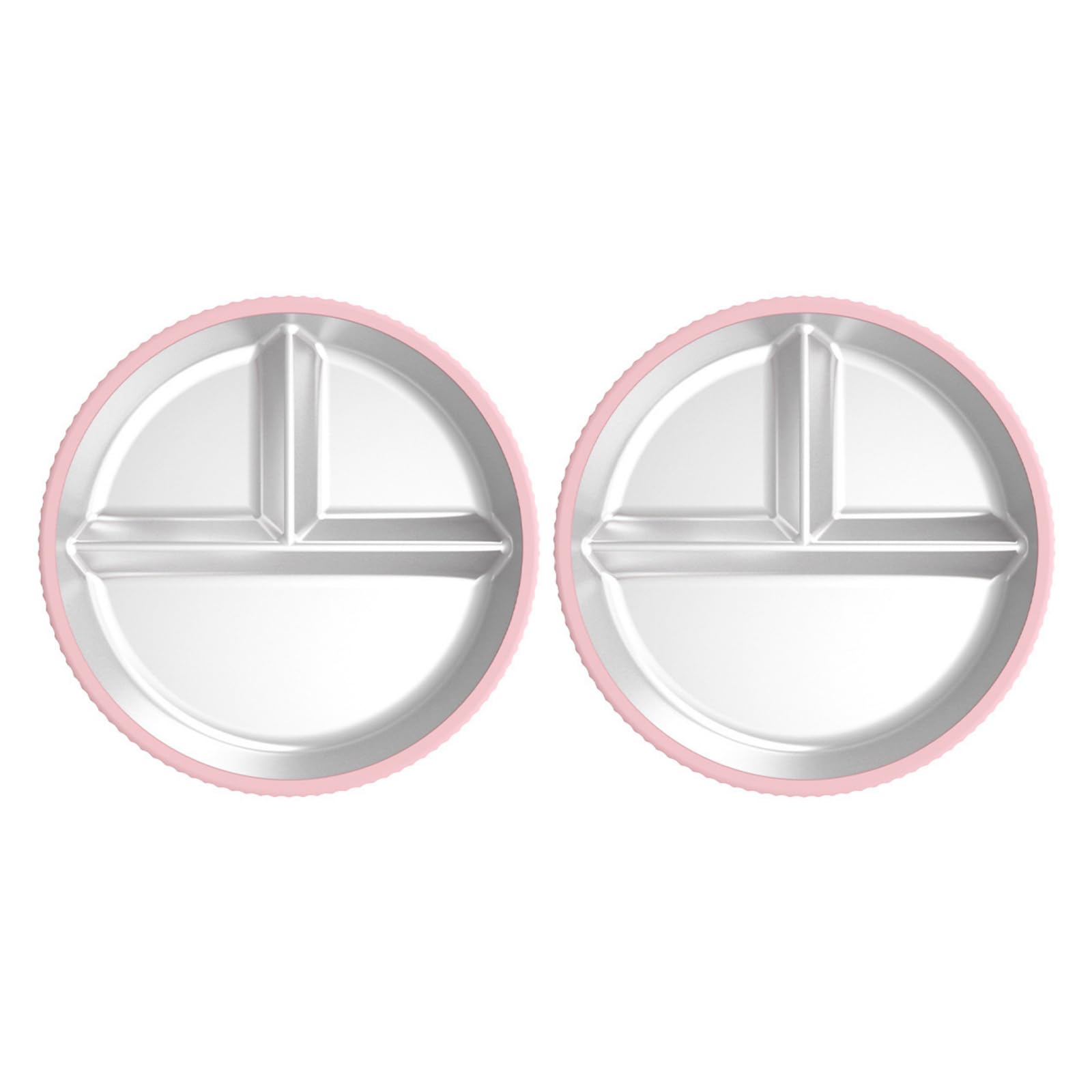 APGLSXY Nonrust Steel Nonslip Silicone Suction Cup Designs Easy Maintenance Kitchen Essential Nonrust Steel Baby Feeding Tray