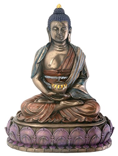 Estatua Budista Amitabha Religiosa de Buda miniatura 1