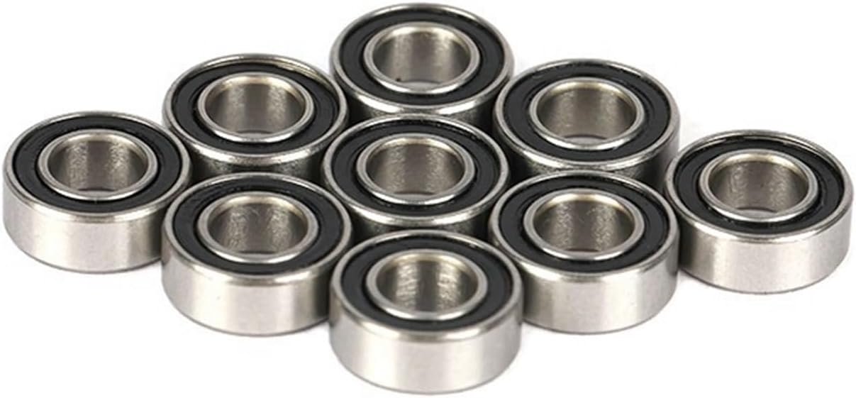 10pcs S683 2RS 3x7x3 m ABEC-7 Stainless Steel Bearing 683 S683 SMR683 SMR683 2RS Rubber Sealed Reels Bearings