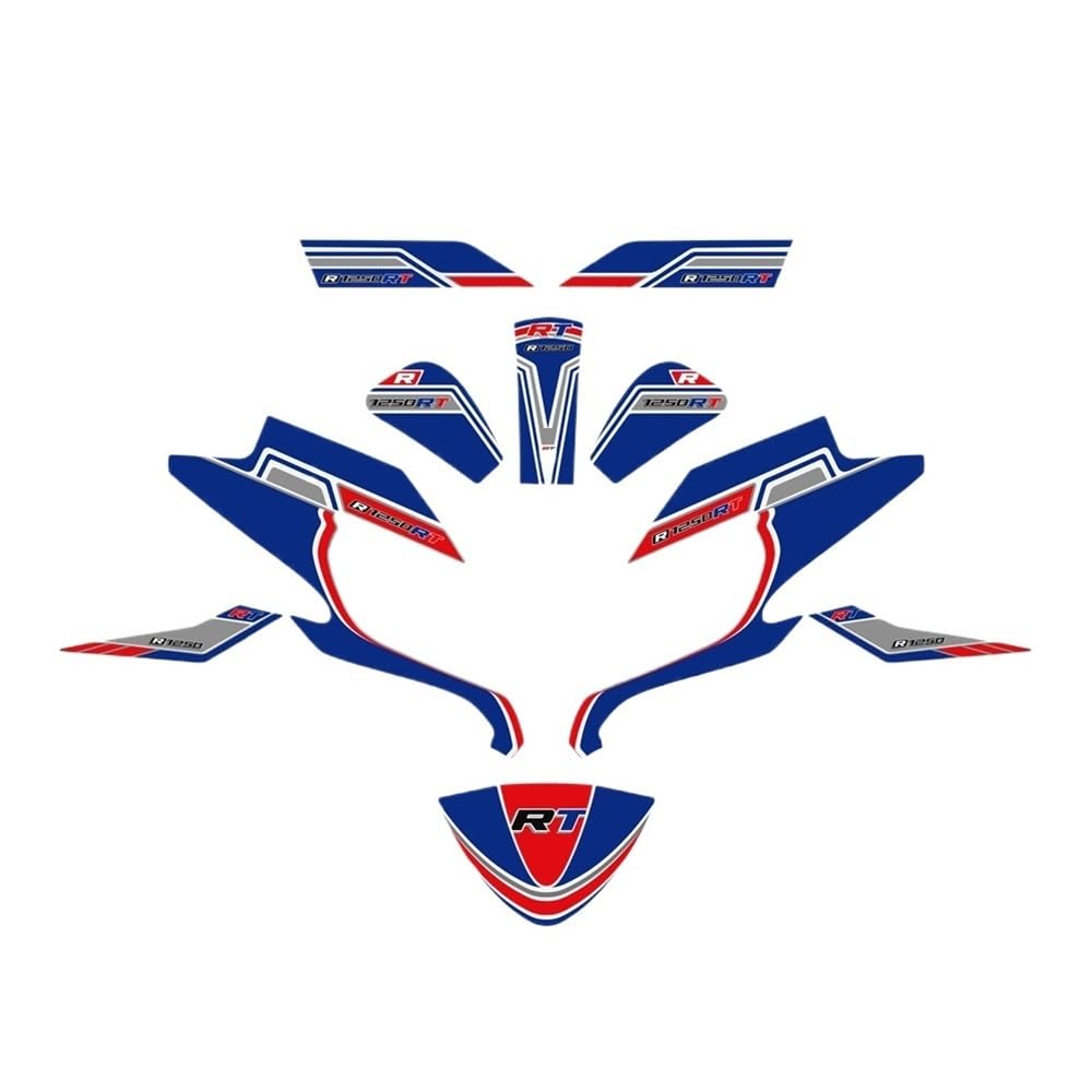 Ybvdcxp Color21 Fuel Tank Protector For R1250rt R 1250 Rt Motorcycle Tank Pad Stickers Trunk Luggage Decal Protector Fairing