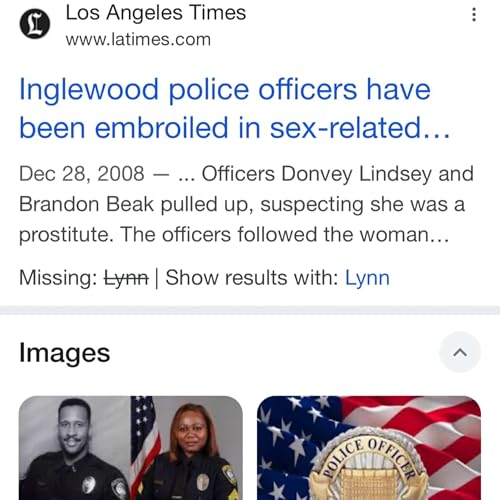 Page de couverture de Overview of Brandon Beak and the 2007 Inglewood Police Department Scandal.