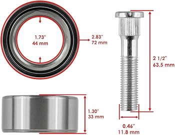 Amazon.com: WANRI Front or Rear Wheel Hub FIT for Polaris RZR XP