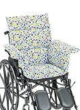 AmeriMark Chair Cushion Pad Seat Cover for Wheelchair, Transport Chair or Electric Scooter Multi Flo