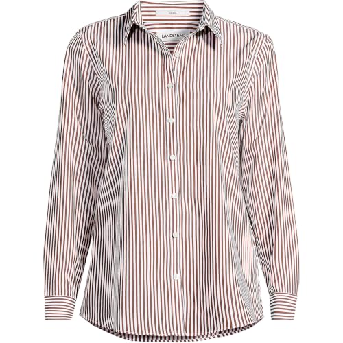 Image of Lands' End Women's Pinwale Cord Long Sleeve Shirt