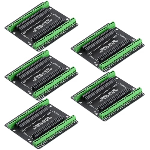 5PCS ESP32 S3 Breakout Board GPIO 1 into 2, 44 Pin Expansion Board Compatible with ESP32 S3 Development Board, N8R2/N16R8 Module
