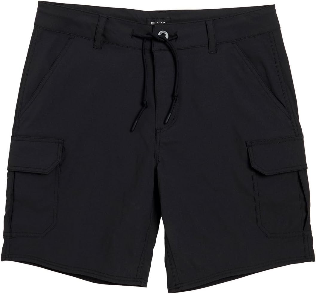 Brixton Shyft Stretch Cargo Shorts - Black