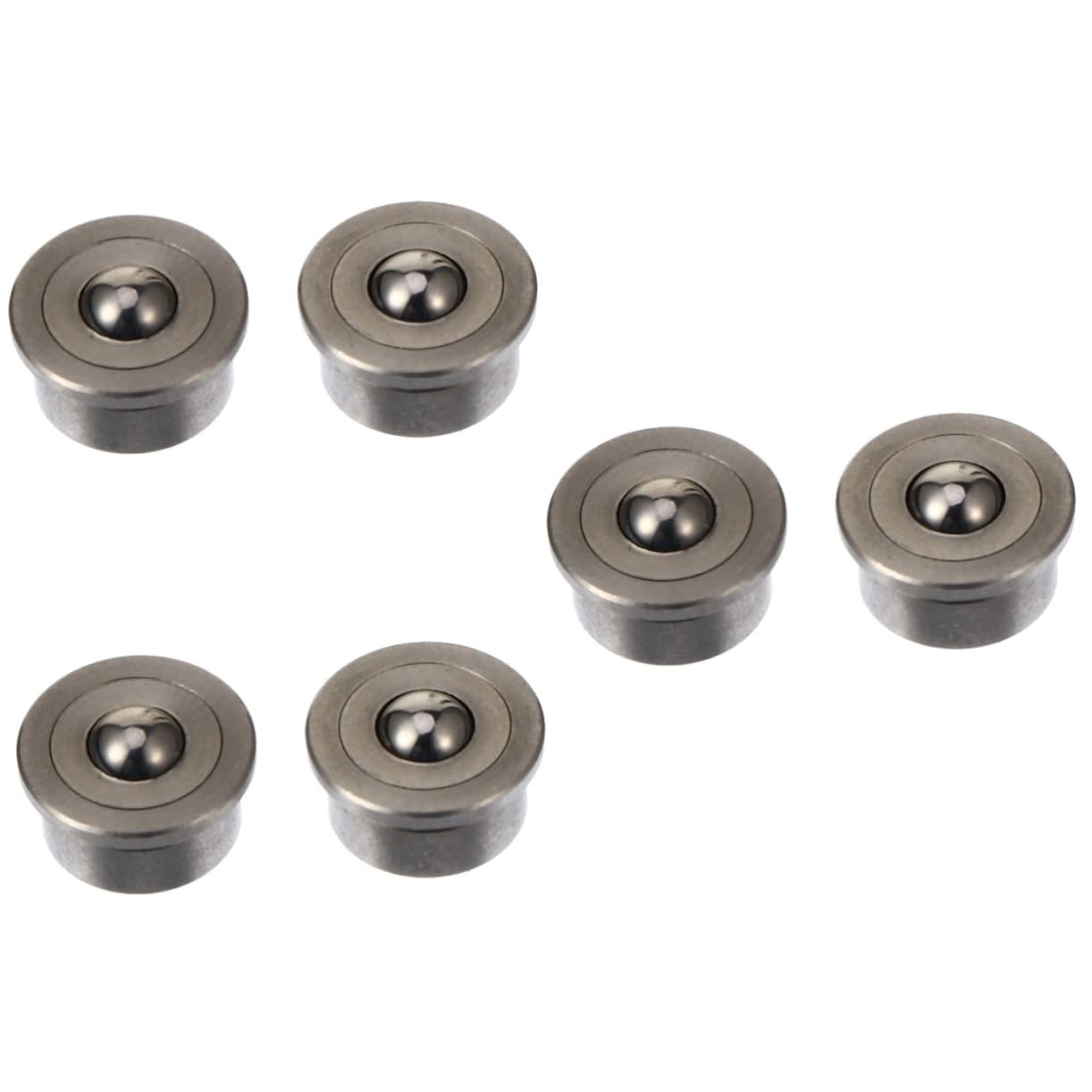 3 Sets Universal Steel Ball Roller Ball Transfer Units 360 Degree Wheels Caster Steel Ball Replacement Casters Screw Mounted Roller Ball Replacement Caster Wheels Universal Wheel