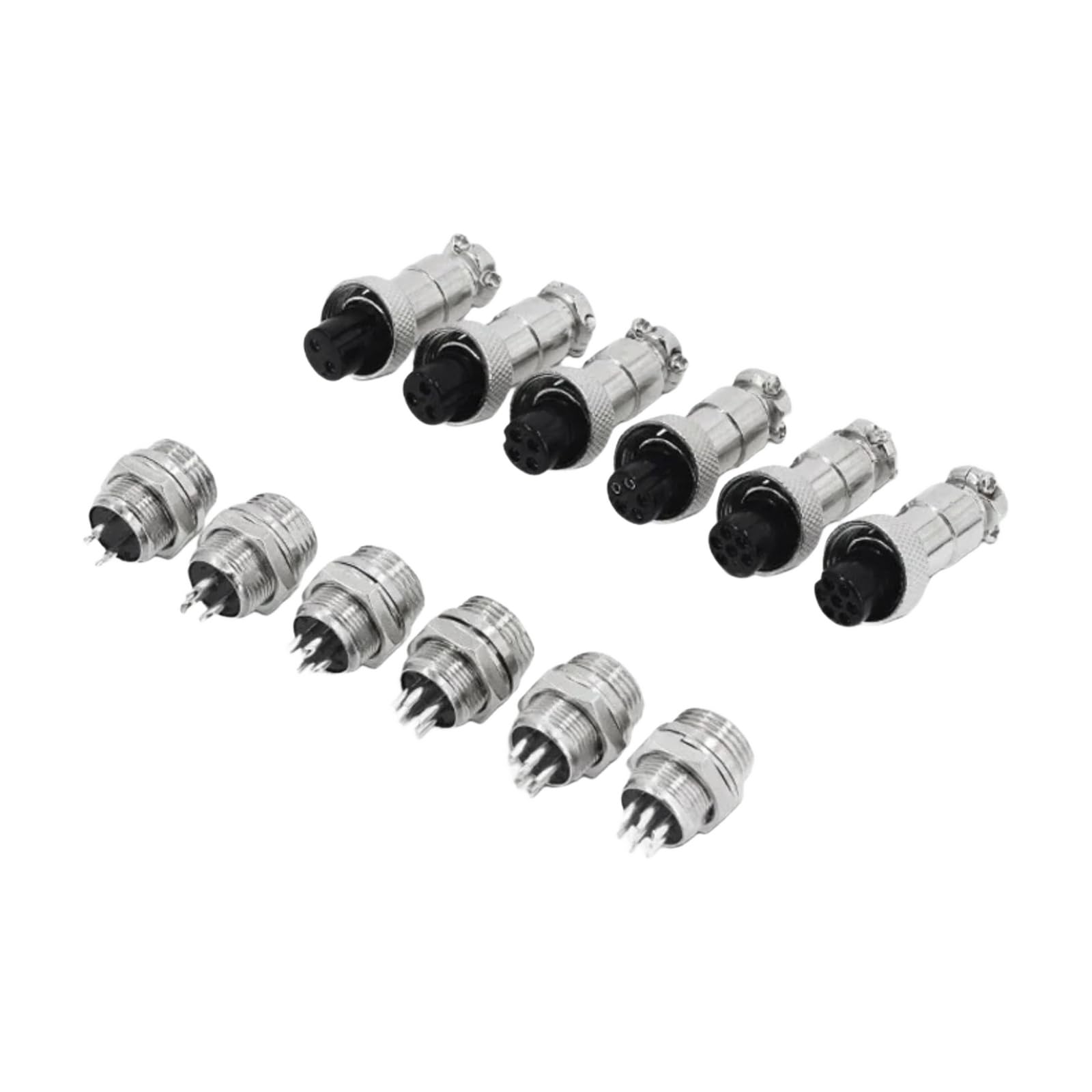Conector de aviación GX12 de 4 pines para evitar fallos de señal