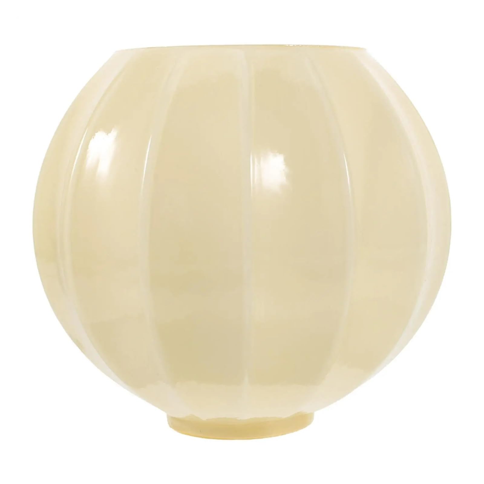 Qmvdojr Yellow Replacement Glass Shade Lamp Shades For Hotel Retro Glass Lampshade Classroom Light Fixtures Shade Modern Lampshade Decor(Yellow)