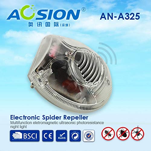 Shrinika 2X Aosion Hot Pests Control Ultrasonic Spider Cockroach Fly
