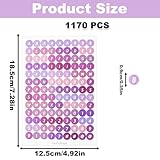 Zoom IMG-1 1170 adesivi circolari con numeri Zoom IMG-1 1170 adesivi circolari con numeri