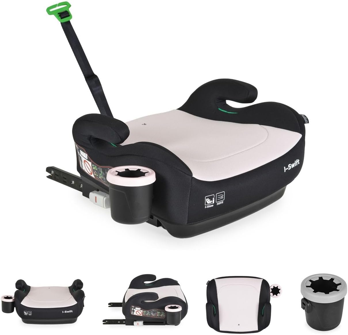 Cangaroo i-Swift i-Size Booster Seat with cup holder