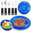 Maxcheck 2 Sets Adaptive Utensils f...