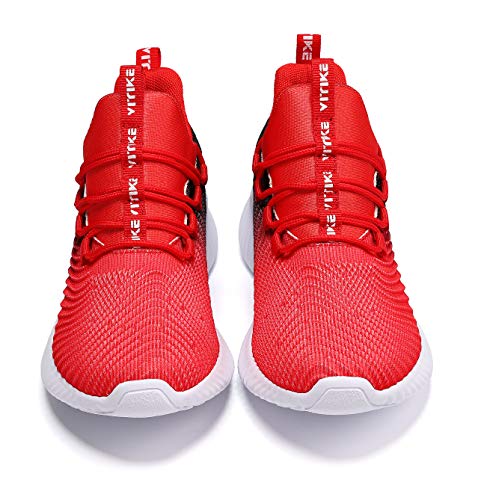 Image of JMFCHI Boys Girls Kids Sneakers Knitted Mesh Running Tennis Athletic Shoes