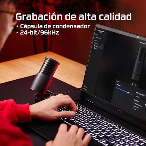 Variante de HyperX Solocast 2 Micrófono Condensador USB Cardioide Negro