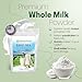 Z Natural Foods Premium Whole Milk Powder - Powdered Milk for Baking, Cooking, Drinks - Dry Milk Powder, Pasteurized, Non-GMO, Gluten-Free, Kosher-Certified, 1 lb