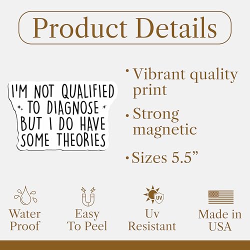 Imán decorativo para enfermeros 5.5 pulgadas miniatura 2