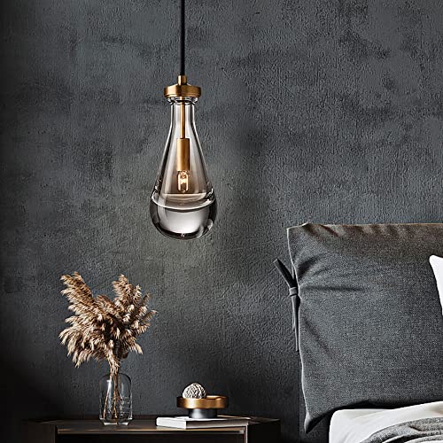 Lámpara de cristal de lujo con cable ajustable de 150 cm y casquillo E14 eficiente 4
