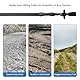 Nordic Walking Stöcke Ggummipuffer Nordic-Walking-Stöcke Stock Ersatzteile Wanderstöcke Pads Gummi Gehstock Gummipuffer für Faltbar Klappbar Wanderstöcke Teleskop Verstellbar Walkingstöckepuffer