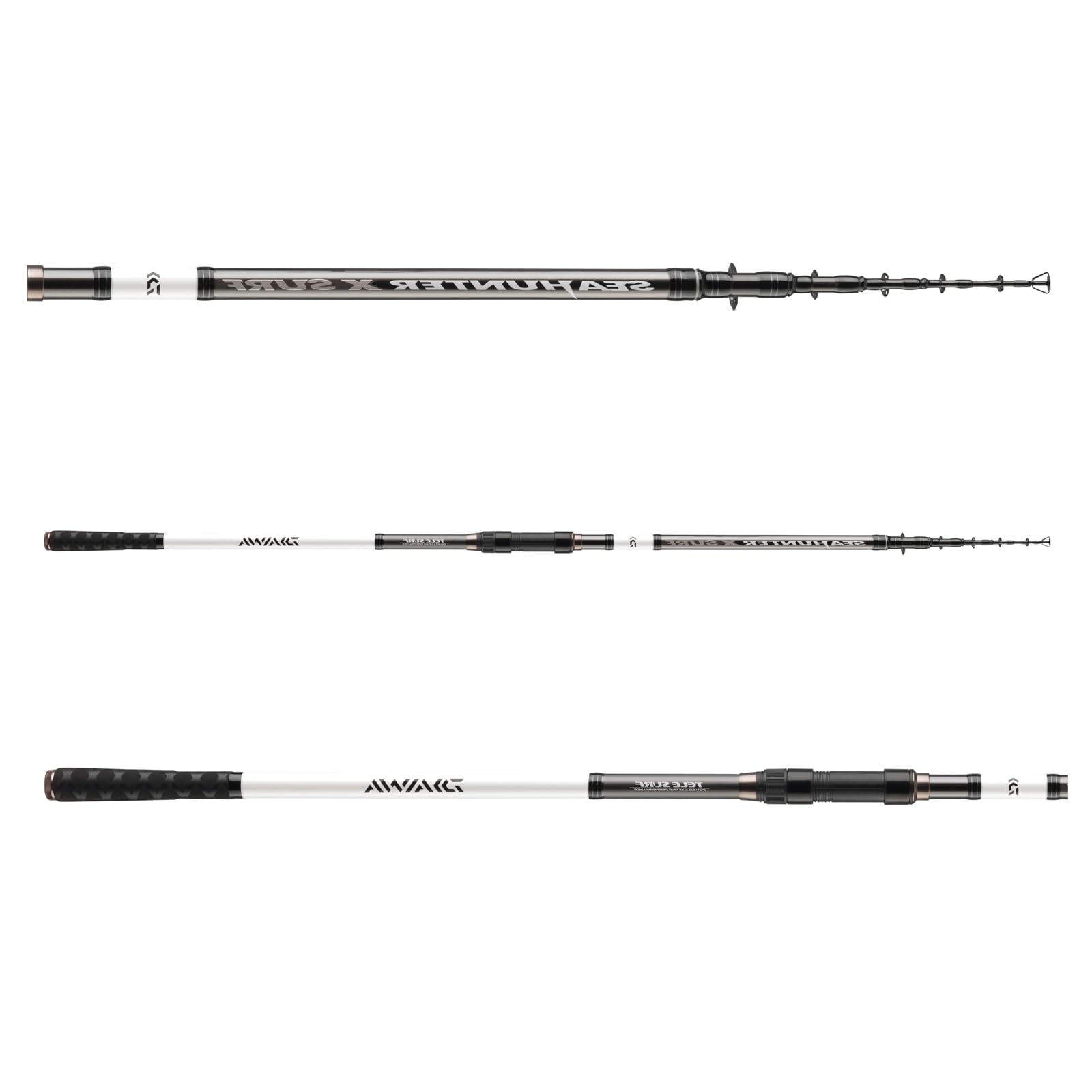 Amazon.com : DAIWA Seahunter X Tele Surf, 3,9m, 13 Ft, 2.1-6.3oz