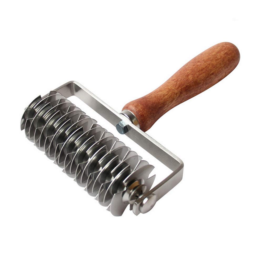 Drewniany uchwyt uchwyt ze stali nierdzewnej siatka do ciasta ciasto chleb siatka nóż makaron ekspres do spaghetti makaron krata wałek doker foremka do ciasta maszynka do mielenia