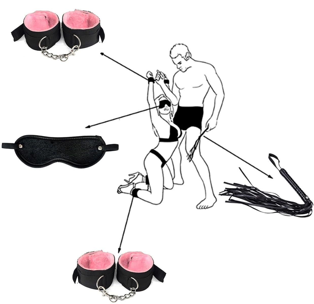 ̶𝙨̶𝙚̶𝙭̶ ̶𝙩̶𝙤̶𝙮̶ ̶ Variété De Styles, Ensemble De 10 Pièces en Nylon Rose, Ensemble De Yoga, Augmente Le Plaisir De La Vie, Expérience Merveilleuse.